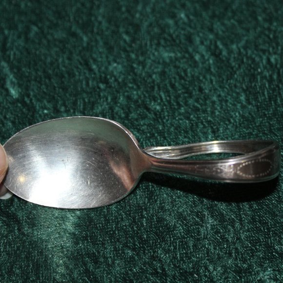 Rogers Bro Dining Antique Silver Plate Baby Spoon Curled Spoon Handle Rogers Bro 90s Poshmark